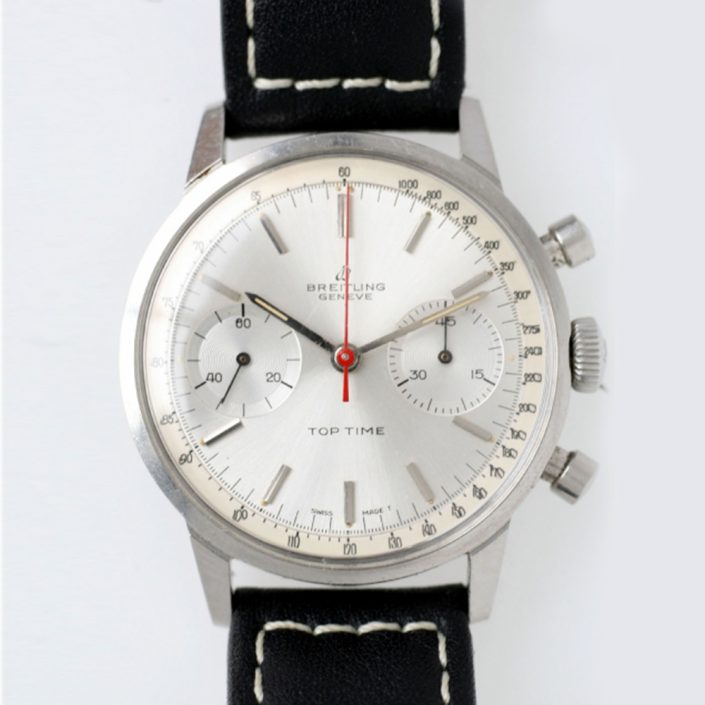 Montre Universal Genève Vintage Cadran Noir Années 1950-1960 | Montre Suisse Automatique Rare