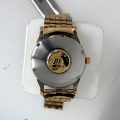 1960's Omega Constellation Cross-Hairs Pie-Pan in Gold and Steel Case-Back