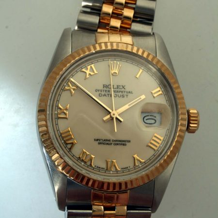 1988 Rolex Datejust with Rare Ivory Roman Dial