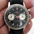 1969 Breitling Top Time Reverse Panda Dial with Red Chrono Hand Ref 2002