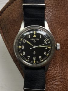 1967 Hamilton 6B H-67 “Mark XI” RAF Hacking Military Pilot’s Watch