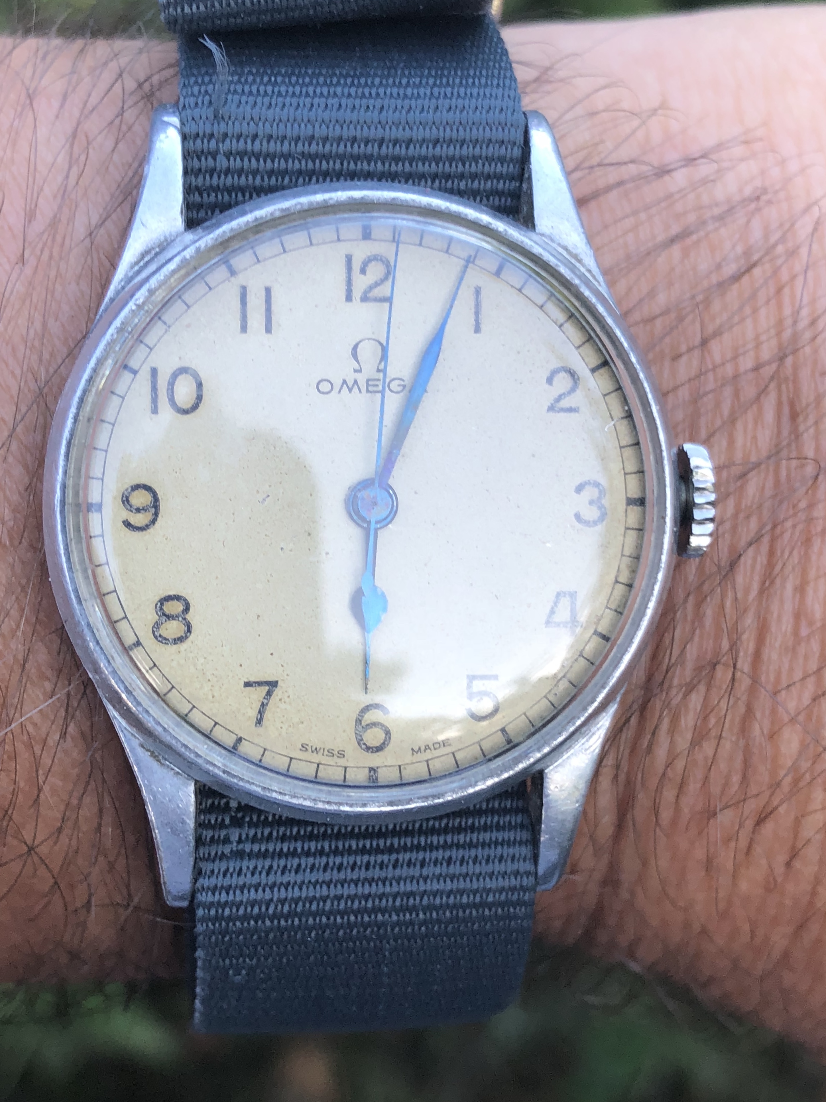 omega 1945 pilot watch