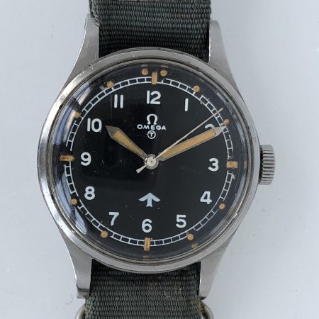 1953 Omega ‘53 RAF 6B/542 Fat Arrow Military Pilot’s Watch