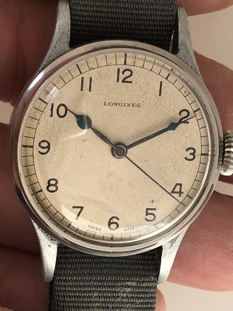 Rare 1943 Longines WW2 RAF Pilot's Watch 6B/159 All Original – Corr