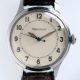 1940s WW2 Military Style with High Quality Cal. 478 Hand Wound Movement Original Dial and Hands with Blued Steel Centre Sweep Seconds Hand in Lovely 40s Shaped Steel Case