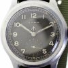 1941 WW2 British Military Army Officers Watch in Large Screw-Back Stainless Steel Case with Military Issue Numbers W.W.W. P 18779/23779 Antimagnetic Protection Cover
