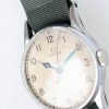 Hands and Blued Steel Seconds Hand with Military Markings 6B/159 on Case-Back Original Crown
