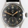 1944 "D-Day" WW2 British Military Army Officers Watch Cal. 30T2 Movement MOD Military Dial Braoadarrow and Military Issue Markings on Case-Back Original Large Winding Crown Fixed Lugs