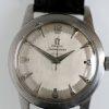 1950 Seamaster Cal. 351 "Bumper" Automatic with Original Two-Tone Arrowhead Silvered Dial Screw-Back Steel Case with Beefy Lugs Original Crown
