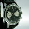 1960s Geneve Top Time Chronograph in Perfect Mint Condition with Original Black Dial