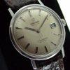 1960s Rare Racing Dial Seamaster Automatic De Ville Calendar Watch in Superb Orignal Condition on New Lizard Skin Strap with Signed Omega Buckle and Glass