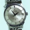 1961 Pie-Pan Dial Constellation Automatic Chronometer with All Stainless Steel "Dog-Leg" Case with Observatory Case-Back Ref.14902 SC-61 on Omega Bracelet