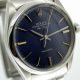 1963 Air King Oyster Perpetual With Rare Original Deep Blue Rolex Dial Mint Condition As New!
