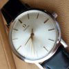 1964 New Old Stock Never Been Used Unworn Omega 600 with Pearl White Dial Beautiful As New Manual Winding Dress Watch on Vintage Omega Strap and Buckle