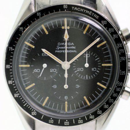 1965 Speedmaster Professional "Pre-Moon" Chronograph Cal. 321 Ref. 105.012-65 on Original 1039 Omega Steel Bracelet with 516 Ends First Year of Professional Model with Beautiful Matching Lume