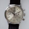 1965 Top Time Geneve Chronograph in Mint Condition with Original Silver Dial in All Stainless Steel Round with Round Pushers Case Model ref 2002 All Original Superb Example
