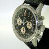 1967 Navitimer Ref. 806 "Two-Planes" Logo Dial Chronograph on Lizard Skin Strap and Matching Vintage Breitling "Two-Planes" Buckle. Probably the Best Original Navitimer You Will See. Beautiful Watch