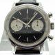 1968 Top Time Geneve Chronograph Black Dial with Two White Sub Dial Registers. Excellent Condition with Original Papers