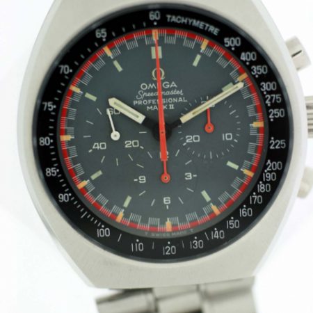 1970 Speedmaster Professional Mark II c.861 Ref.145.014 with Exotic Racing Dial Hardly Worn and in Near New Old Stock Condition One Owner from New on Original Bracelet