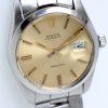 1972 Beautiful Rolex Oysterdate with Rarer Desirable Original Finish Champagne Coloured Dial. All Stainlees Steel Oyster Case Signed Rolex Ref. 6694. Original Condition
