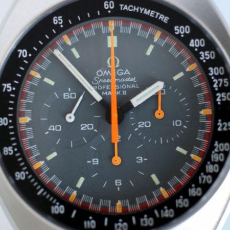 1973 Speedmaster Professional Mark II with Exoctic/Racing Dial cal.861 Ref.145.014 in Mint Condition on New Old Stock Omega Bracelet Bracelet