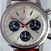 1973 Top Time Chronograph Model Reference 810 with Large 38.5mm All Stainless Steel Case and Desirable Original "Panda" Dial with Three Black Sub-Dials and Red Central Chrono Hand