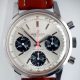 1973 Top Time Chronograph Model Reference 810 with Large 38.5mm All Stainless Steel Case and Desirable Original "Panda" Dial with Three Black Sub-Dials and Red Central Chrono Hand
