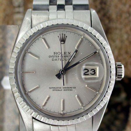 1979 Datejust Oyster Perpetual Chronometer Ref. 16030. Comes with its Original Rolex Papers