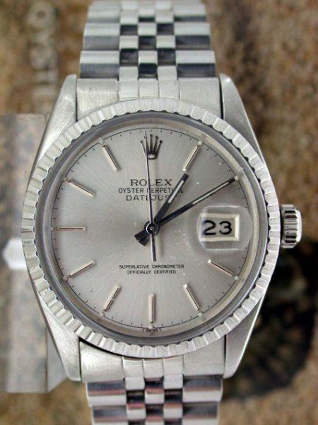 1979 Datejust Oyster Perpetual Chronometer Ref. 16030. Comes with its Original Rolex Papers