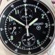 1996 British Military Issued RAF Helicopter/Jet Pilots Gen. 2 Chronograph Model with Broadarrow and Military Issue Numbers on Case-Back Comes with New Seiko Mineral Glass