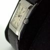 Art Deco 1930's Stainless Steel Wristwatch Very Rare Faceted Case. Lovely Art Deco Period Omega Watch.