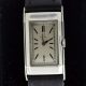 Art Deco 1930's Stainless Steel Wristwatch Very Rare Faceted Case. Lovely Art Deco Period Omega Watch.