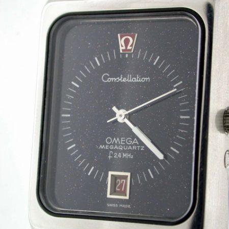 Constellation 2.4Mhz Mega-Quartz with NOS Stardust Dial and Full Omega Service Papers and Still Under Two Year Omega Guarantee