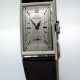 Large 1930's Omega cal. T.17 Stainless Steel Art Deco Gentleman's Wristwatch