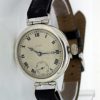Rare and Beautiful 1923 Solid Silver Rolex Wristwatch with Hinged Lugs Very Early Example of Rolex. Comes with Cattanach Family Papers