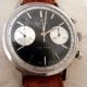 Top Time Geneve Chronograph Black Dial with Two White Sub Registers