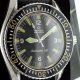 Vintage 1968 Seamaster 300 Automatic "Big Crown" Diver's Watch Reference 165.024 in Stunning Original Condition on NOS Vintage Tropic Strap. One Owner From New