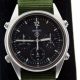Vintage 1990 Gen.1 British Military Chronograph from the First Gulf War "Operation Desert Storm"  RAF Issued with Correct Broadarrow and 6645 Military Issue Markings. New Mineral Glass