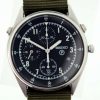 Vintage 1993 RAF Pilot's Chronograph 2nd Generation Model British Military Issued with Broadarrow and Issue Numbers 6645-99-8149181 on the Case-Back Bought Directly From RAF Pilot