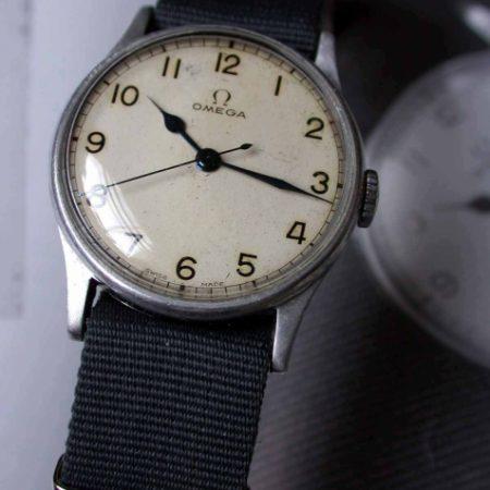 WW2 British Pilot's Military Wristwatch 6B/159 Issued in 1943. Very Hard to Find Original FAA/RAF Issued Watch