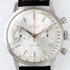 c.1967 Top Time Geneve Ref. 2002 with Silver Dial and Two Sub-Dials and Rare Original Red Central Chronograph Hand In Superb Original Condition