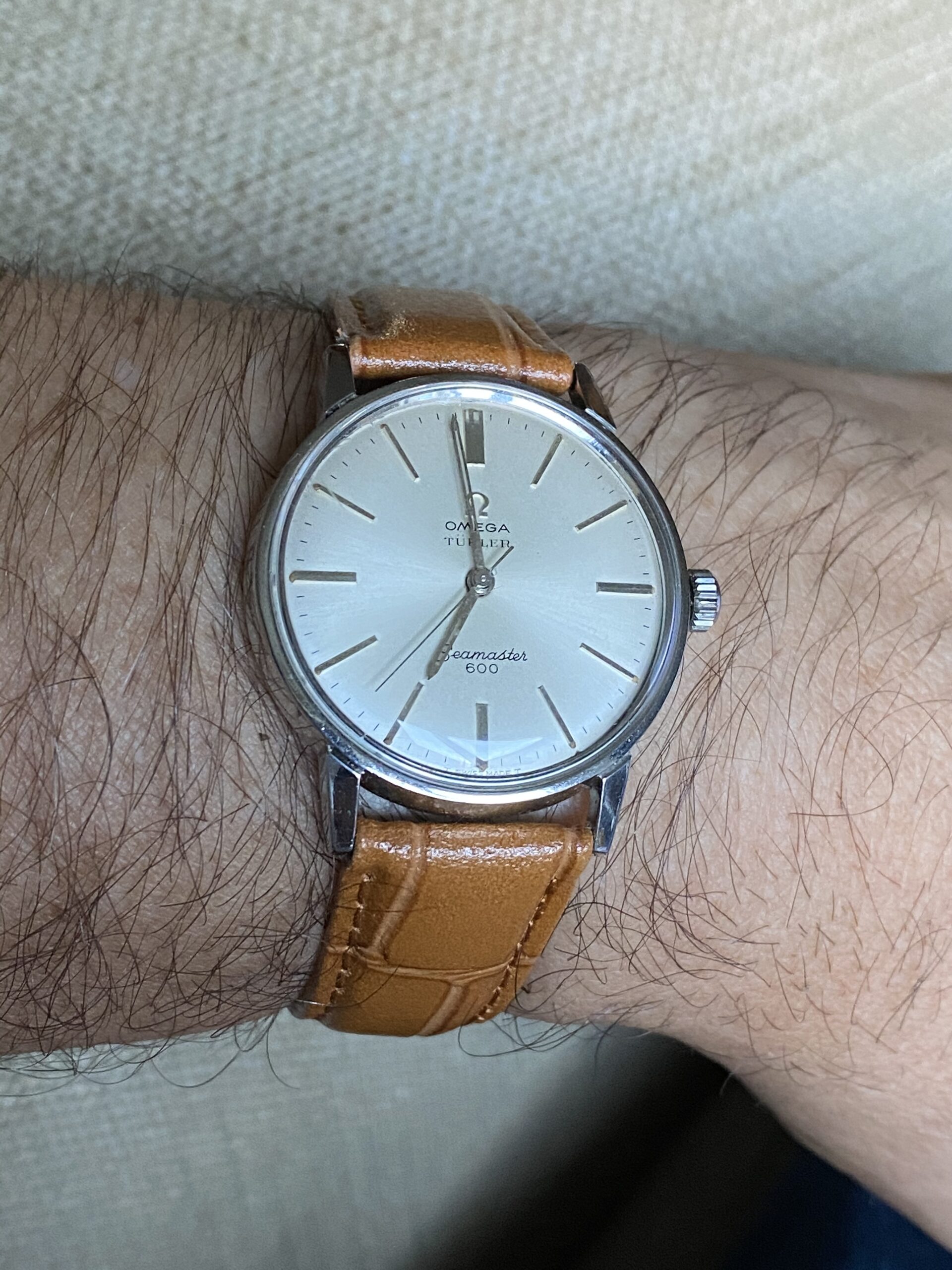 1964 Omega Seamaster 600 with Double-Signed “Turler” Original Dial. All ...