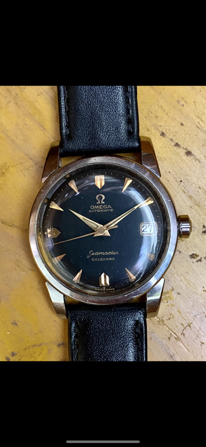 1958 Omega Seamaster Automatic Date Calendar Reference 2849 with Rare
