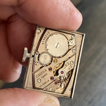 1939 Omega Marine 'Standard' Model 3635 Rare early waterproof design T17 caliber main image 0